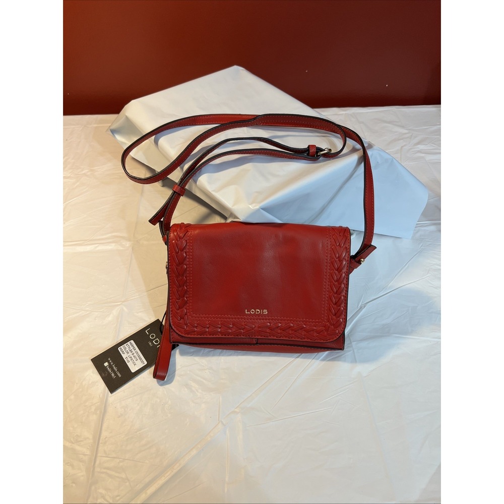 Lodis Harper Crossbody Lipstick Red